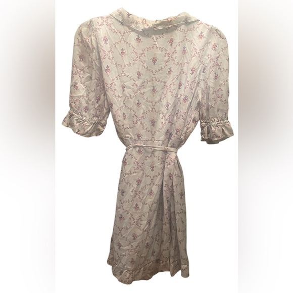 Hill House Home Nima dress- Cabernet Trellis - Picture 4 of 8